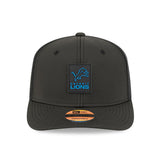 Men's Detroit Lions New Era Black 2025 NFL Sideline Heat 9SEVENTY Adjustable Hat - Pro Jersey Sports