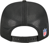Men's Cincinnati Bengals New Era Black 2025 Sideline 9SEVENTY Trucker Adjustable Hat - Pro Jersey Sports