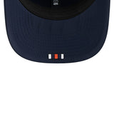 Men's Chicago Bears New Era Navy 2025 NFL Secondary Logo Sideline Heat 9SEVENTY Adjustable Hat - Pro Jersey Sports