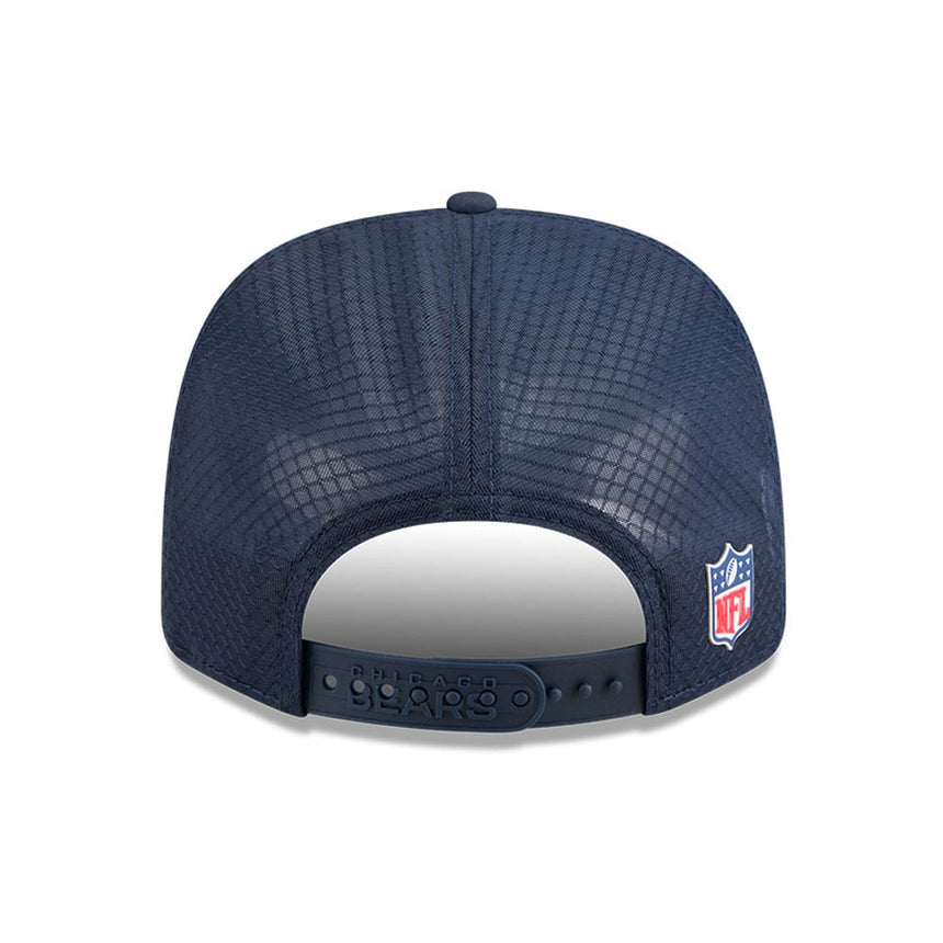 Men's Chicago Bears New Era Navy 2025 NFL B Sideline Heat 9SEVENTY Adjustable Hat - Pro Jersey Sports
