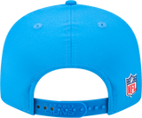 Men's Detroit Lions New Era Blue 2025 Sideline Split Panel 9FIFTY Snapback Hat - Pro Jersey Sports