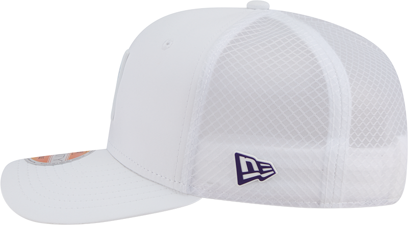 Men's Minnesota Vikings New Era White 2025 Sideline 9SEVENTY Trucker Adjustable Hat - Pro Jersey Sports