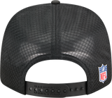 Men's Washington Commanders New Era Black 2025 Sideline 9SEVENTY Trucker Adjustable Hat - Pro Jersey Sports