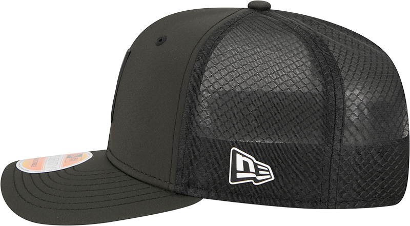 Men's Arizona Cardinals New Era Black 2025 Sideline 9SEVENTY Trucker Adjustable Hat - Pro Jersey Sports