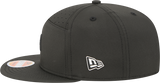 Men's Las Vegas Raiders New Era Black 2025 Sideline Split Panel 9FIFTY Snapback Hat - Pro Jersey Sports