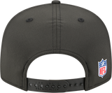 Men's Las Vegas Raiders New Era Black 2025 Sideline Split Panel 9FIFTY Snapback Hat - Pro Jersey Sports