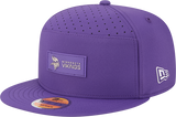 Men's Minnesota Vikings New Era Purple 2025 Sideline Split Panel 9FIFTY Snapback Hat - Pro Jersey Sports