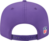 Men's Minnesota Vikings New Era Purple 2025 Sideline Split Panel 9FIFTY Snapback Hat - Pro Jersey Sports