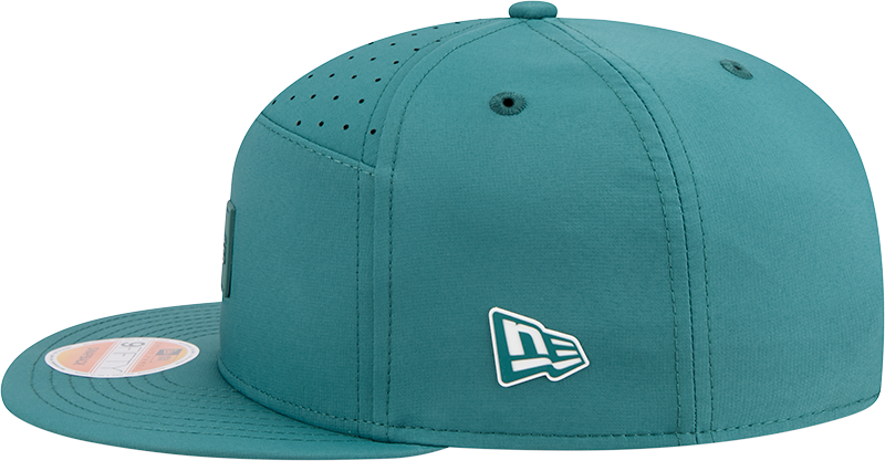 Men's Philadelphia Eagles New Era Green 2025 Sideline Split Panel 9FIFTY Snapback Hat - Pro Jersey Sports