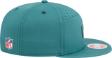 Men's Philadelphia Eagles New Era Green 2025 Sideline Split Panel 9FIFTY Snapback Hat - Pro Jersey Sports