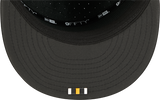Men's Pittsburgh Steelers New Era Black 2025 Sideline Split Panel 9FIFTY Snapback Hat - Pro Jersey Sports