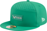 Men's Philadelphia Eagles New Era Kelly Green 2025 Sideline Split Panel 9FIFTY Snapback Hat - Pro Jersey Sports
