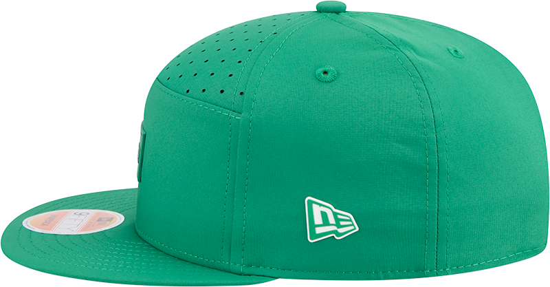 Men's Philadelphia Eagles New Era Kelly Green 2025 Sideline Split Panel 9FIFTY Snapback Hat - Pro Jersey Sports