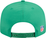 Men's Philadelphia Eagles New Era Kelly Green 2025 Sideline Split Panel 9FIFTY Snapback Hat - Pro Jersey Sports