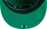 Men's Philadelphia Eagles New Era Kelly Green 2025 Sideline Split Panel 9FIFTY Snapback Hat - Pro Jersey Sports