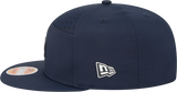 Men's Chicago Bears New Era Navy 2025 Sideline Split Panel 9FIFTY Snapback Hat - Pro Jersey Sports