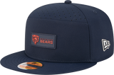 Men's Chicago Bears New Era Navy 2025 Primary Sideline Split Panel 9FIFTY Snapback Hat - Pro Jersey Sports