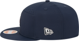 Men's Chicago Bears New Era Navy 2025 Primary Sideline Split Panel 9FIFTY Snapback Hat - Pro Jersey Sports