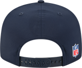 Men's Chicago Bears New Era Navy 2025 Primary Sideline Split Panel 9FIFTY Snapback Hat - Pro Jersey Sports
