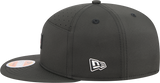 Men's San Francisco 49ers New Era Black 2025 Sideline Split Panel 9FIFTY Snapback Hat - Pro Jersey Sports