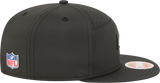Men's Philadelphia Eagles New Era Black 2025 Sideline Split Panel 9FIFTY Snapback Hat - Pro Jersey Sports