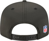 Men's Philadelphia Eagles New Era Black 2025 Sideline Split Panel 9FIFTY Snapback Hat - Pro Jersey Sports