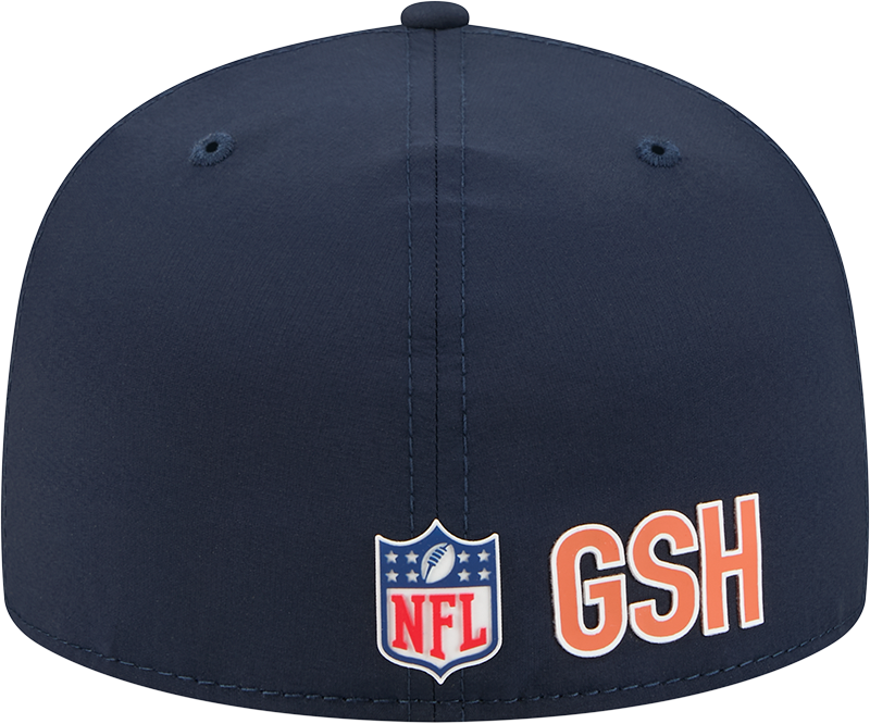Men's Chicago Bears New Era Navy 2025 Sideline 59FIFTY Fitted Hat - Pro Jersey Sports
