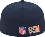 Men's Chicago Bears New Era Navy 2025 Sideline 59FIFTY Fitted Hat - Pro Jersey Sports