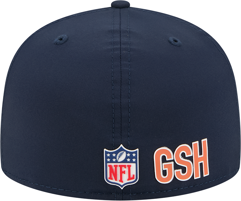 Men's Chicago Bears New Era Navy 2025 Sideline B 59FIFTY Fitted Hat - Pro Jersey Sports