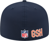 Men's Chicago Bears New Era Navy 2025 Sideline B 59FIFTY Fitted Hat - Pro Jersey Sports