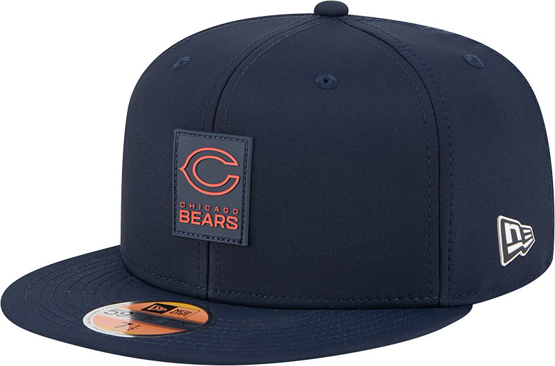 Men's Chicago Bears New Era Navy 2025 Sideline C 59FIFTY Fitted Hat - Pro Jersey Sports