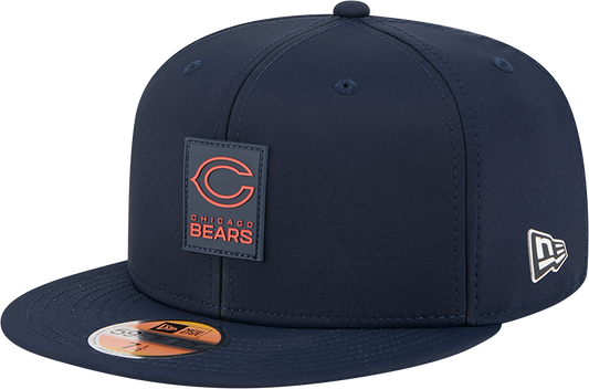 Men's Chicago Bears New Era Navy 2025 Sideline C 59FIFTY Fitted Hat - Pro Jersey Sports