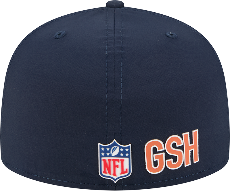 Men's Chicago Bears New Era Navy 2025 Sideline C 59FIFTY Fitted Hat - Pro Jersey Sports