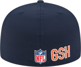 Men's Chicago Bears New Era Navy 2025 Sideline C 59FIFTY Fitted Hat - Pro Jersey Sports