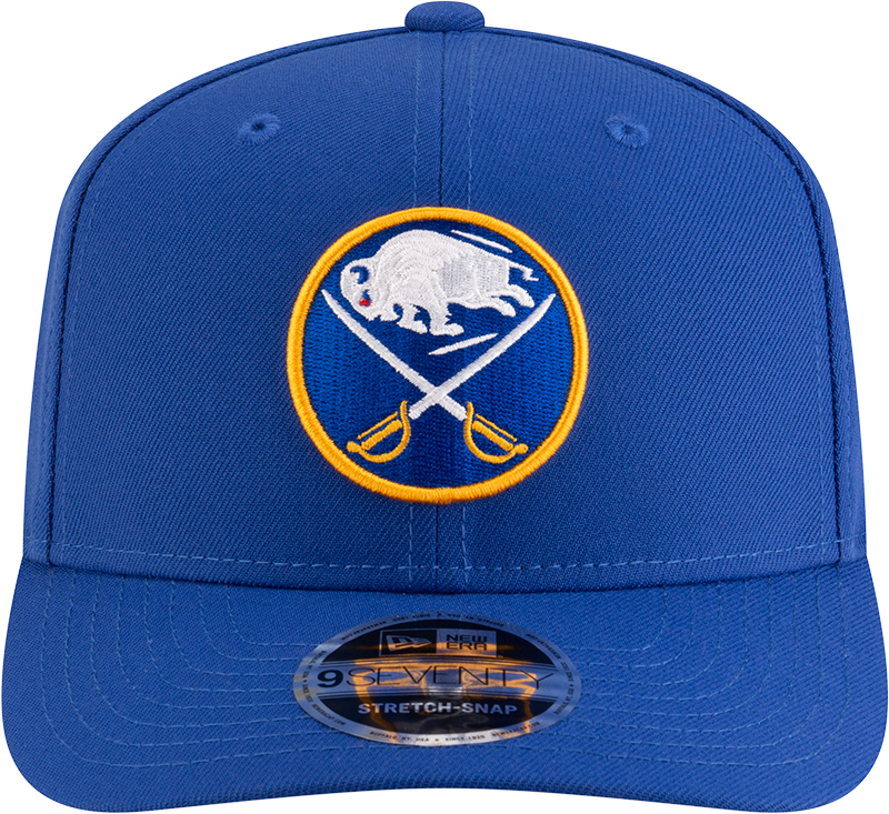 Men's Buffalo Sabres Blue New Era 9SEVENTY Adjustable Hat