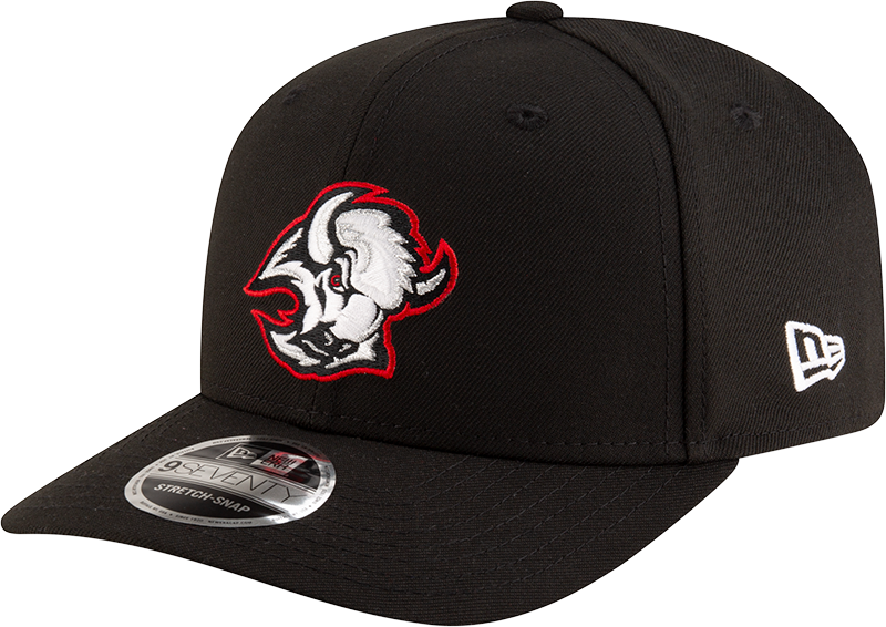 Men's Buffalo Sabres Black New Era 9SEVENTY Adjustable Hat