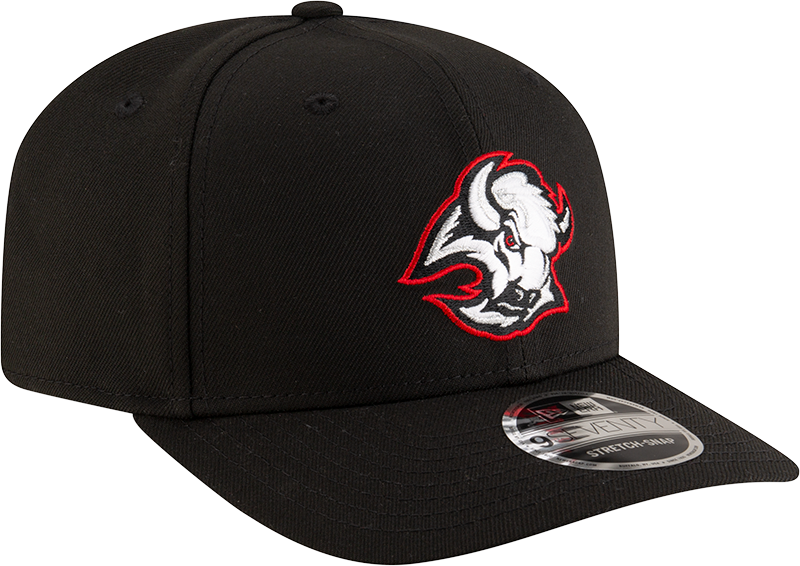 Men's Buffalo Sabres Black New Era 9SEVENTY Adjustable Hat