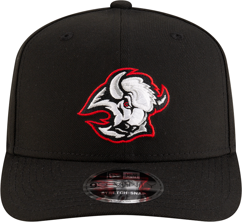 Men's Buffalo Sabres Black New Era 9SEVENTY Adjustable Hat