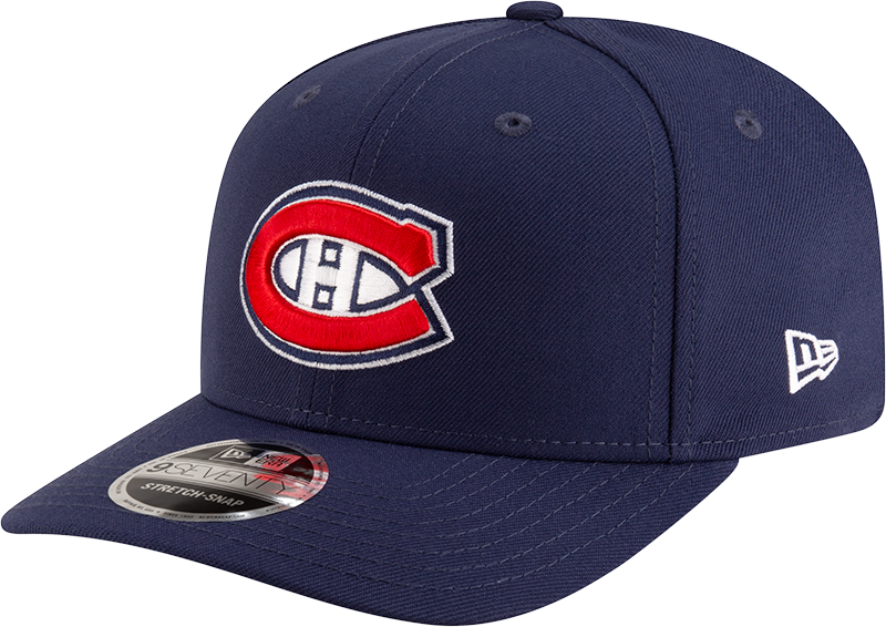 Men's Montreal Canadiens Blue New Era 9SEVENTY Adjustable Hat