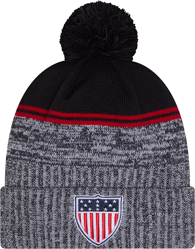 Team USA Olympics New Era Cuffed Pom Knit - Pro Jersey Sports