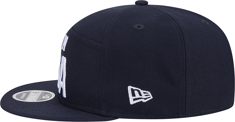 Team USA Olympics New Era Navy Split Panel 9FIFTY Adjustable Snapback Hat - Pro Jersey Sports