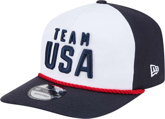 Team USA Olympics New Era Navy 19TWENTY Adjustable Hat - Pro Jersey Sports