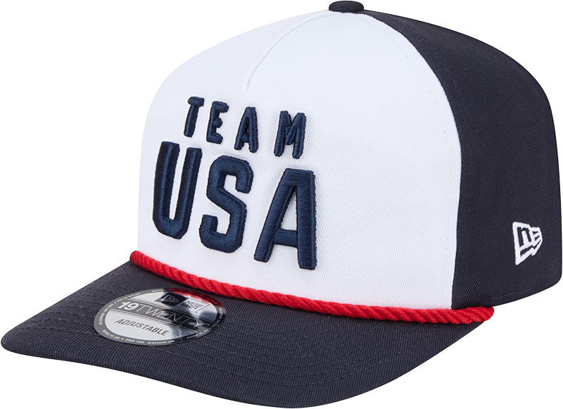 Team USA Olympics New Era Navy 19TWENTY Adjustable Hat - Pro Jersey Sports