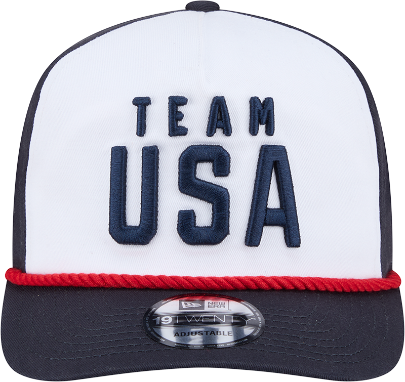 Team USA Olympics New Era Navy 19TWENTY Adjustable Hat - Pro Jersey Sports