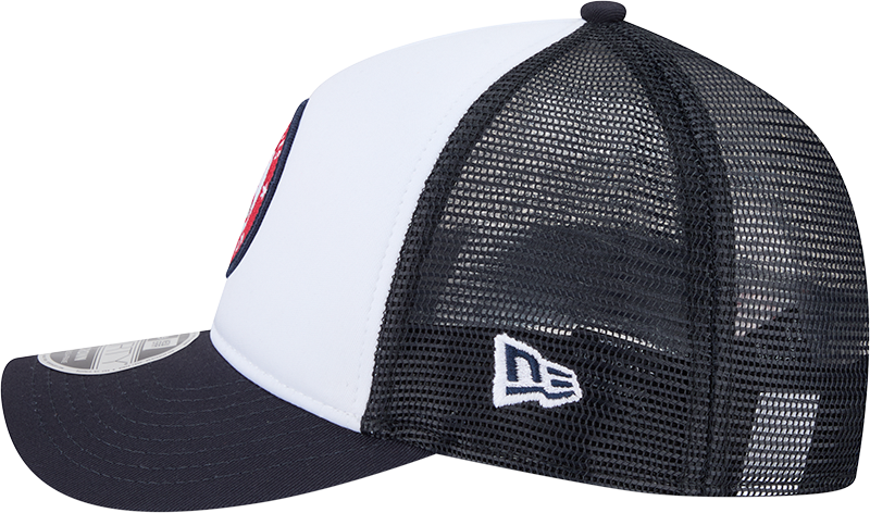 Team USA New Era Olympic 9FORTY A-Frame M-Crown Trucker Adjustable Hat - Pro Jersey Sports
