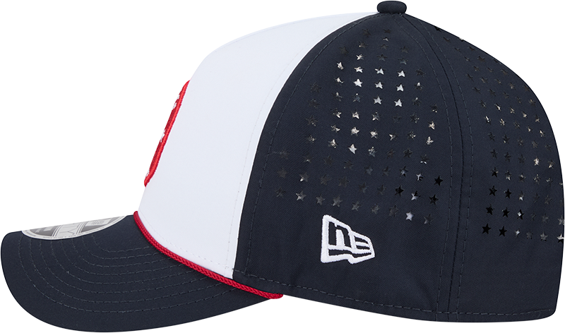 Team USA New Era Olympic 9FORTY A-Frame M-Crown Performance Adjustable Hat - Pro Jersey Sports