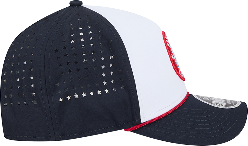 Team USA New Era Olympic 9FORTY A-Frame M-Crown Performance Adjustable Hat - Pro Jersey Sports