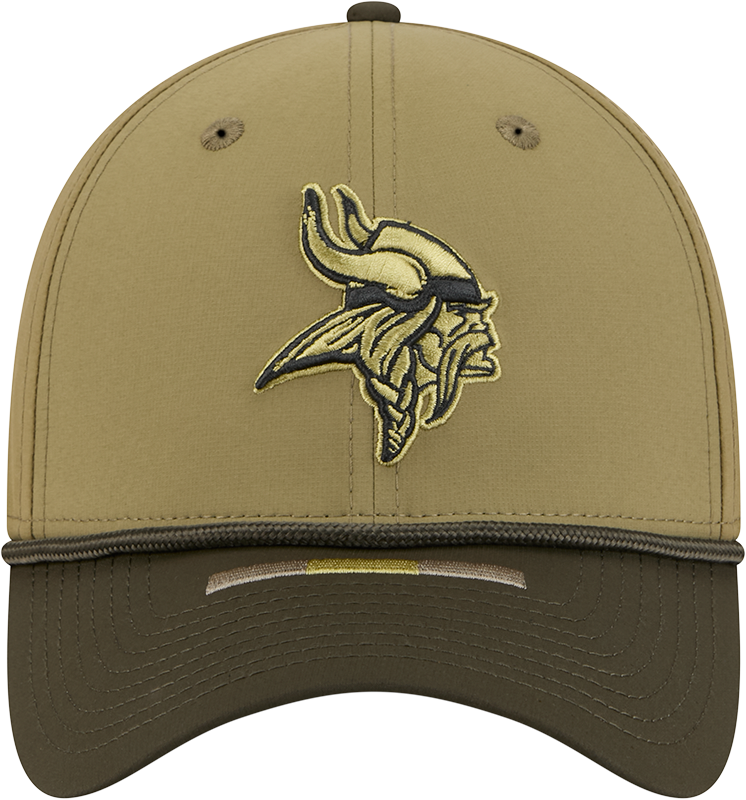 Men's Minnesota Vikings New Era Green 2025 Salute to Service 39THIRTY Flex Hat - Pro Jersey Sports