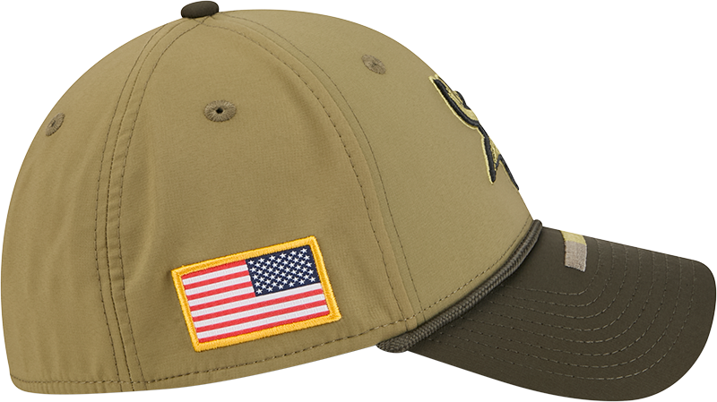Men's Minnesota Vikings New Era Green 2025 Salute to Service 39THIRTY Flex Hat - Pro Jersey Sports