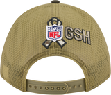 Men's Chicago Bears New Era Green 2025 NFL Salute To Service Sideline 9FORTY M-Crown Adjustable Hat - Pro Jersey Sports